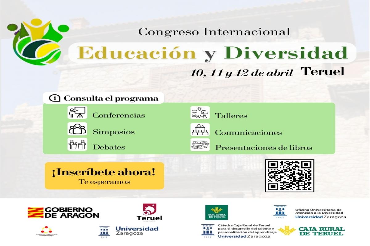 Últimos días para inscribirse al primer Congreso Internacional de Educación y Diversidad