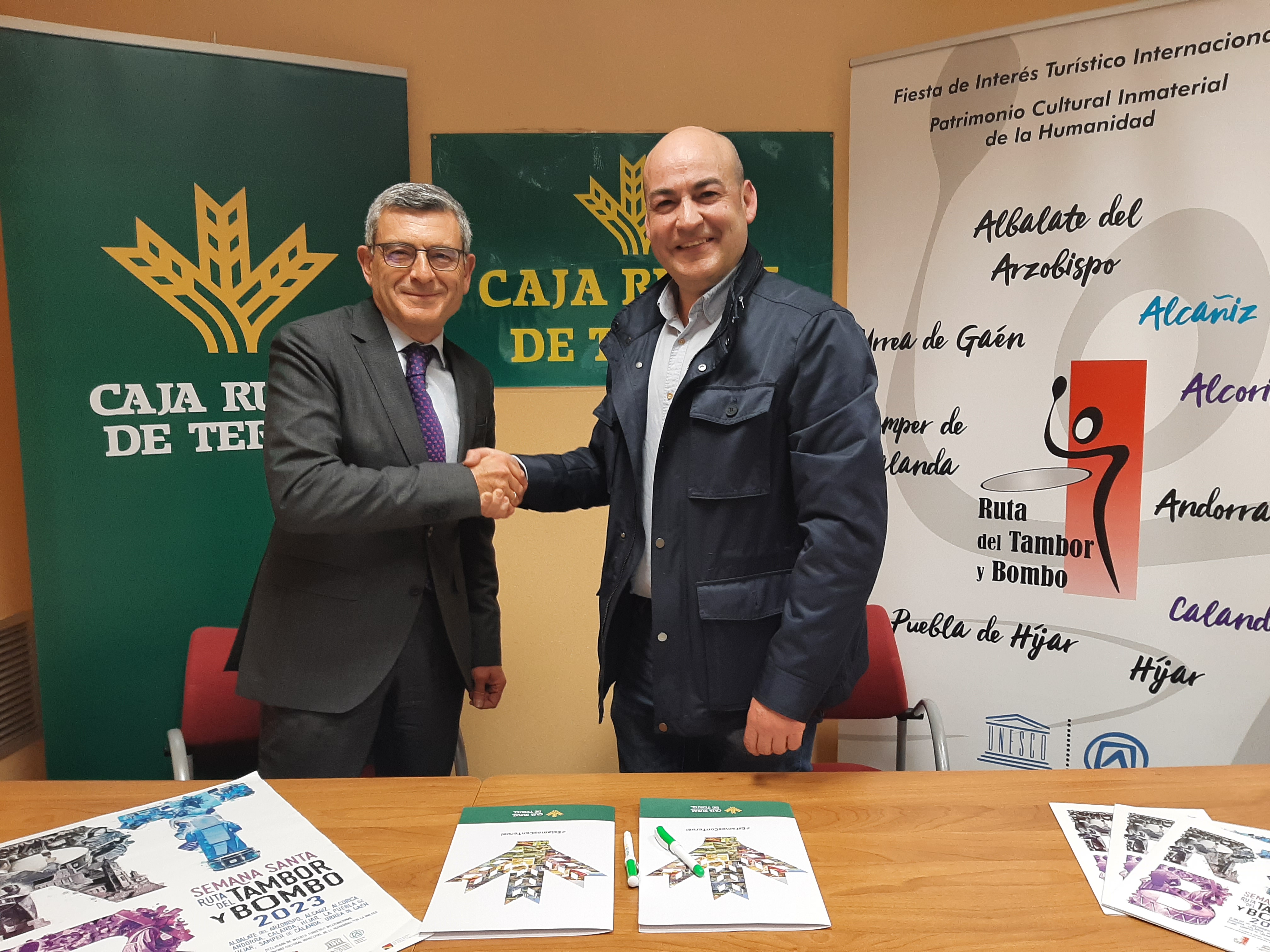 Caja Rural de Teruel colabora con la Ruta del Tambor y el Bombo Caja Rural de Teruel colabora con la Ruta del Tambor y el Bombo