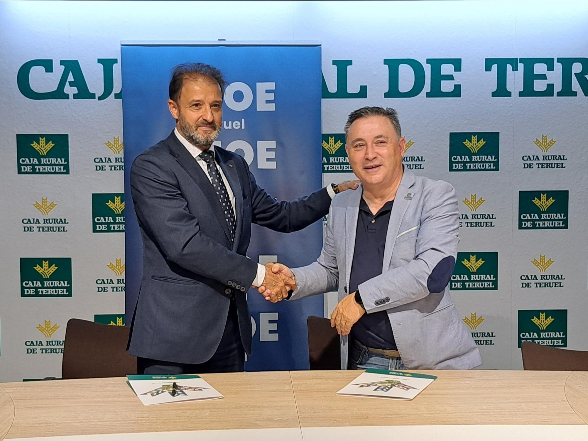Caja Rural de Teruel y CEOE Teruel renuevan su convenio de colaboración en apoyo de las empresas de la provincia Caja Rural de Teruel y CEOE Teruel renuevan su convenio de colaboración en apoyo de las empresas de la provincia