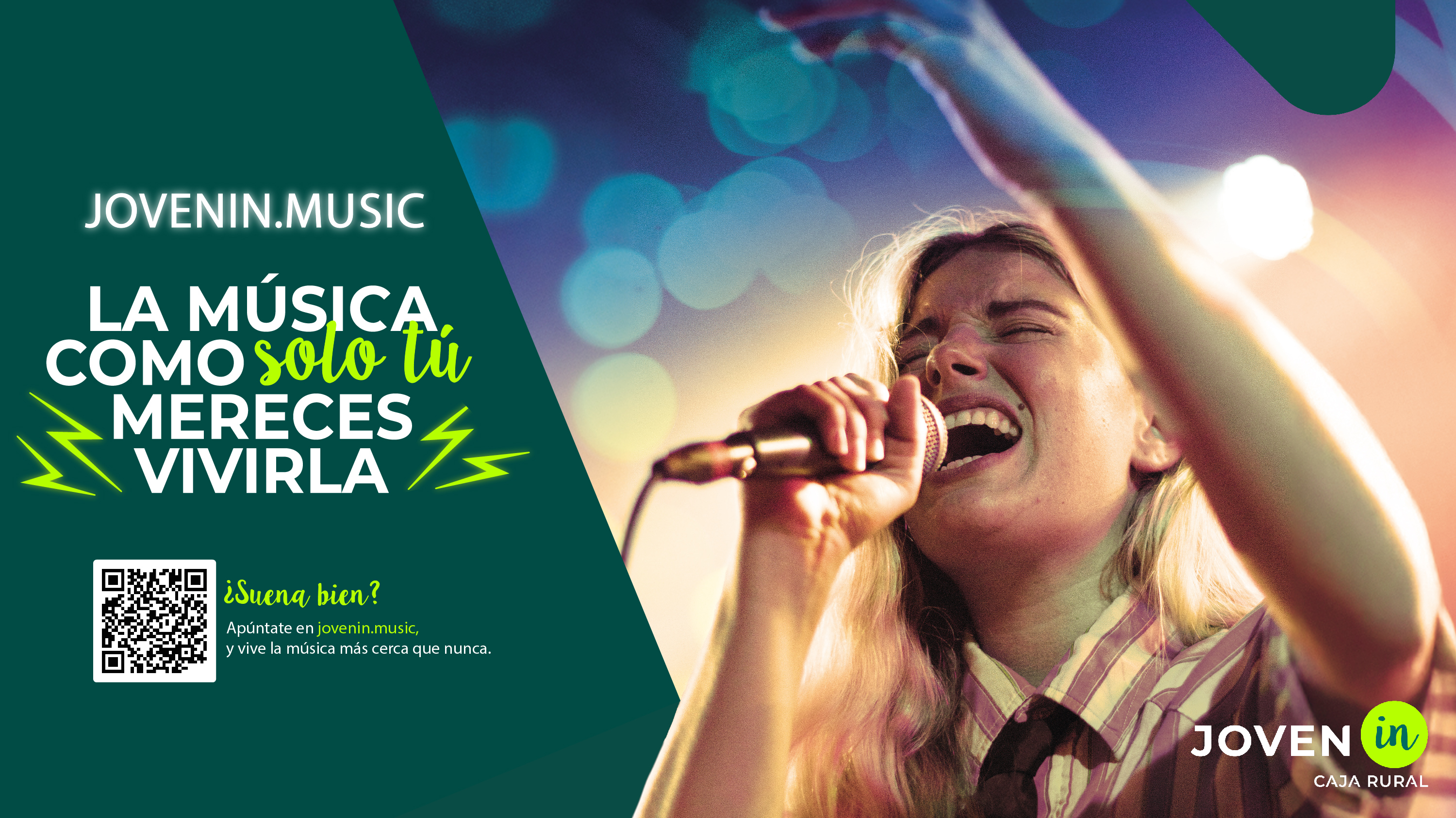 Caja Rural De Teruel lanza “Jovenin.music”, la plataforma que acerca a los jóvenes al lado más personal de la música