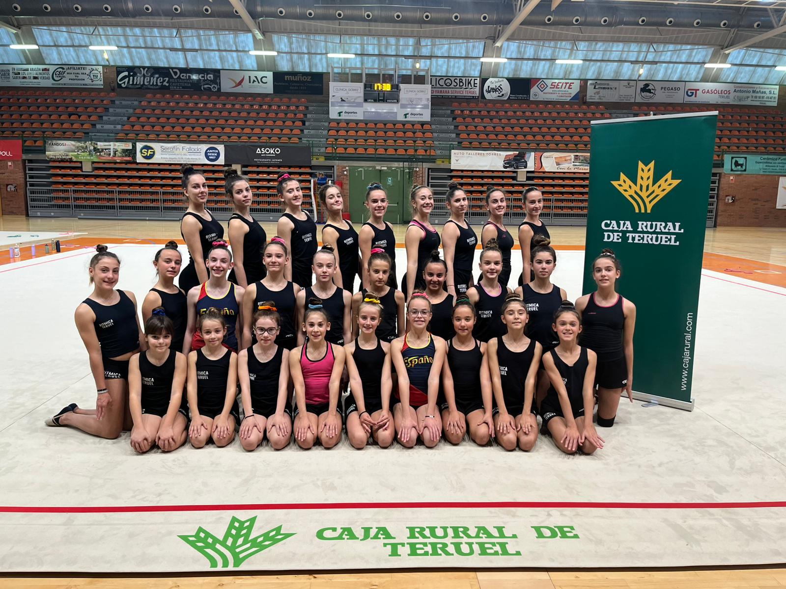 Caja Rural de Teruel refuerza su compromiso con el deporte base apoyando al Club Gimnasia Rítmica Teruel