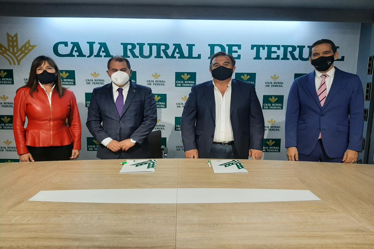 Caja Rural de Teruel y el Centro Asociado a la UNED en Teruel renuevan su convenio de colaboración