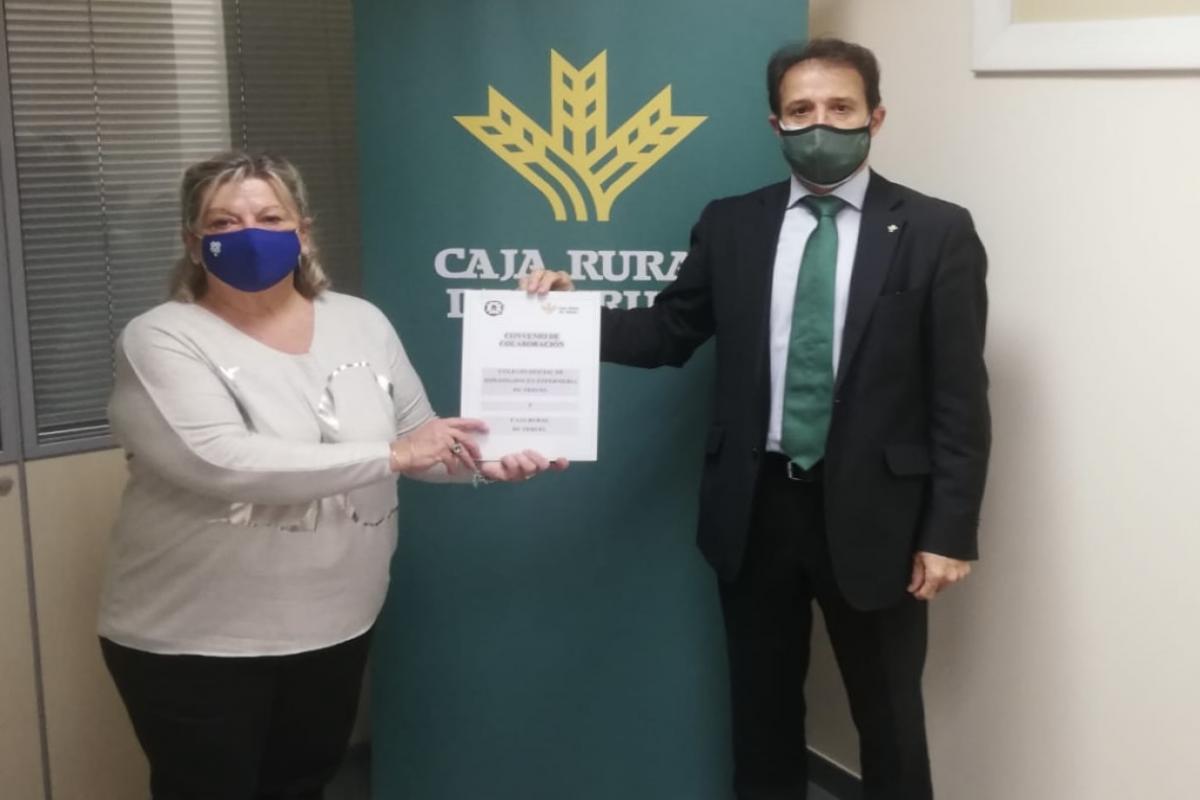 Caja Rural de Teruel mantiene su apoyo al Colegio Oficial de Enfermería