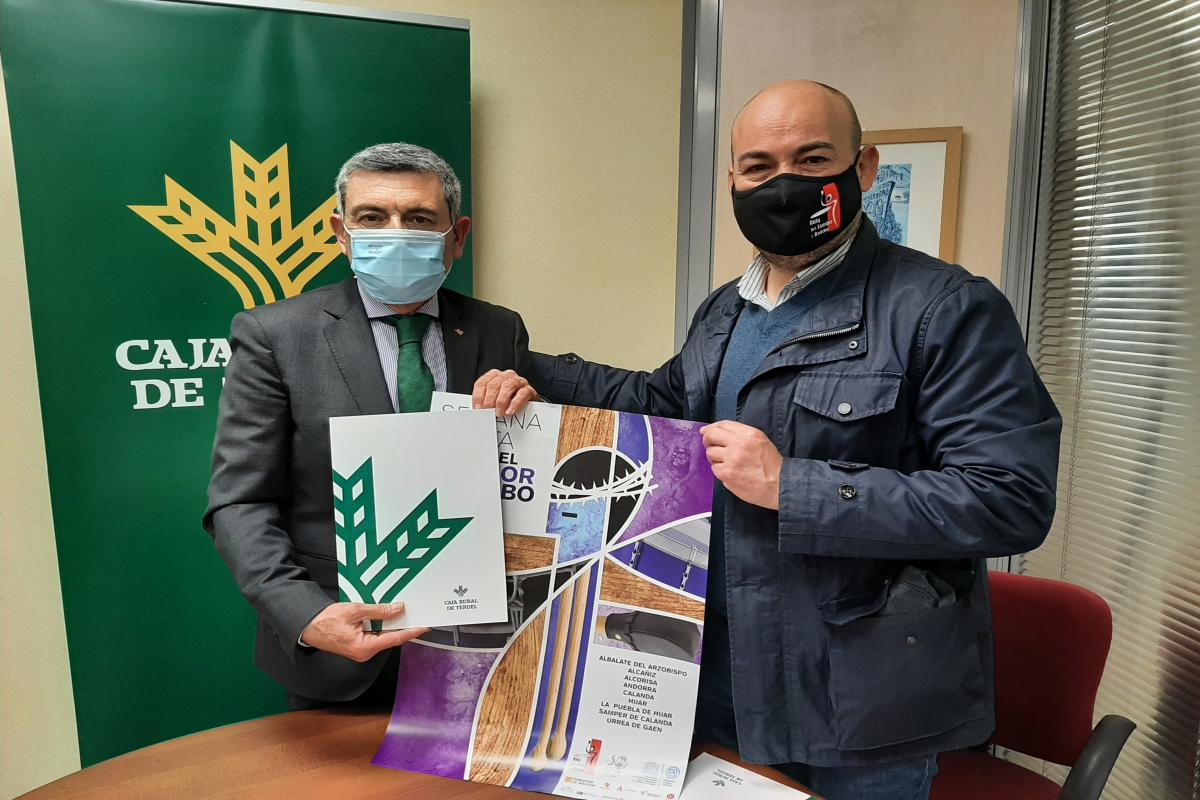 Caja Rural de Teruel colabora con la Ruta del Tambor y el Bombo