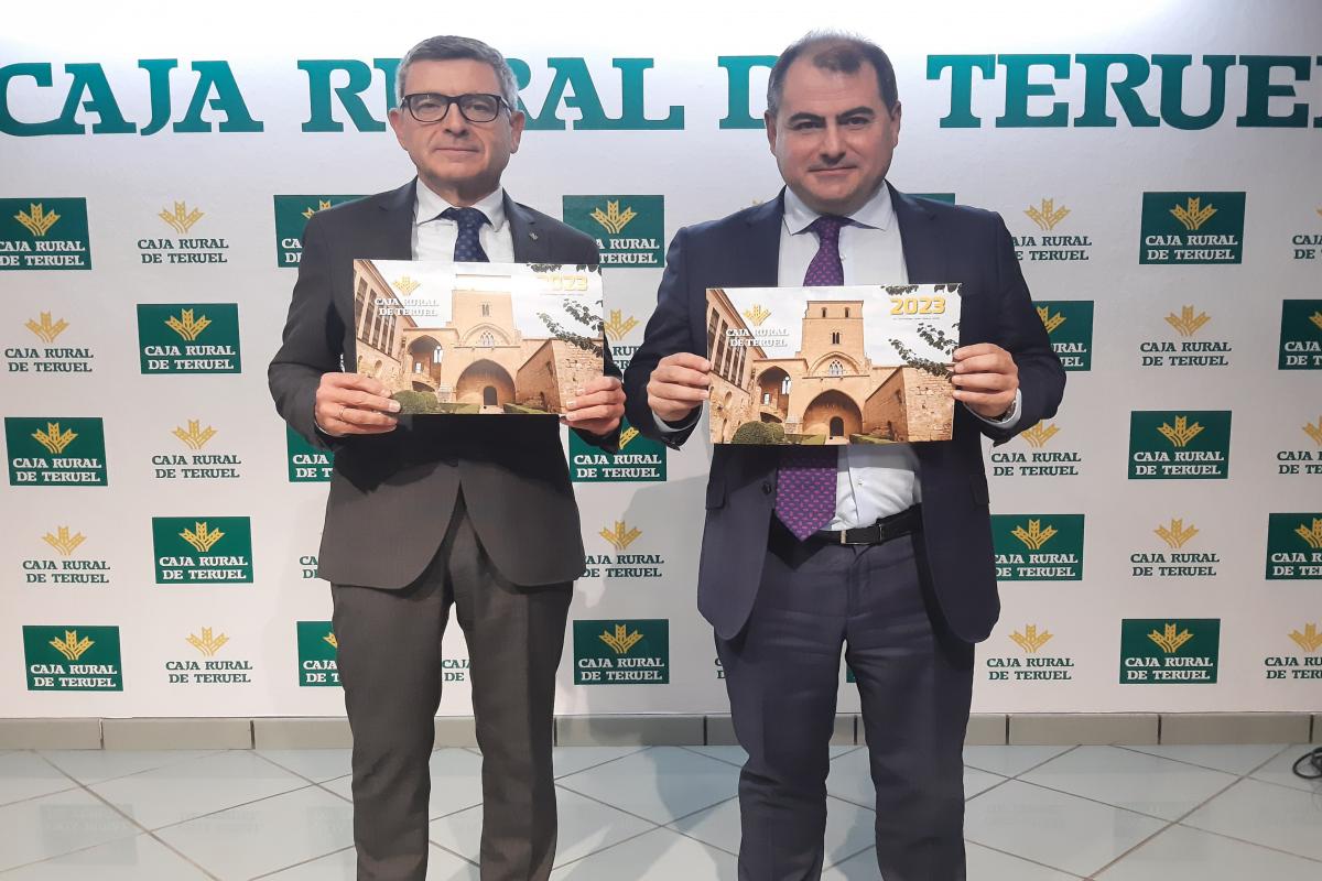 Caja Rural de Teruel dedica a los castillos turolenses su calendario del 2023