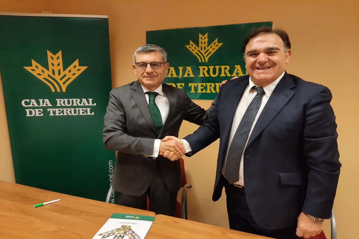 Caja Rural de Teruel renueva su apoyo con el Aula Universitaria de la UNED en Alcañiz