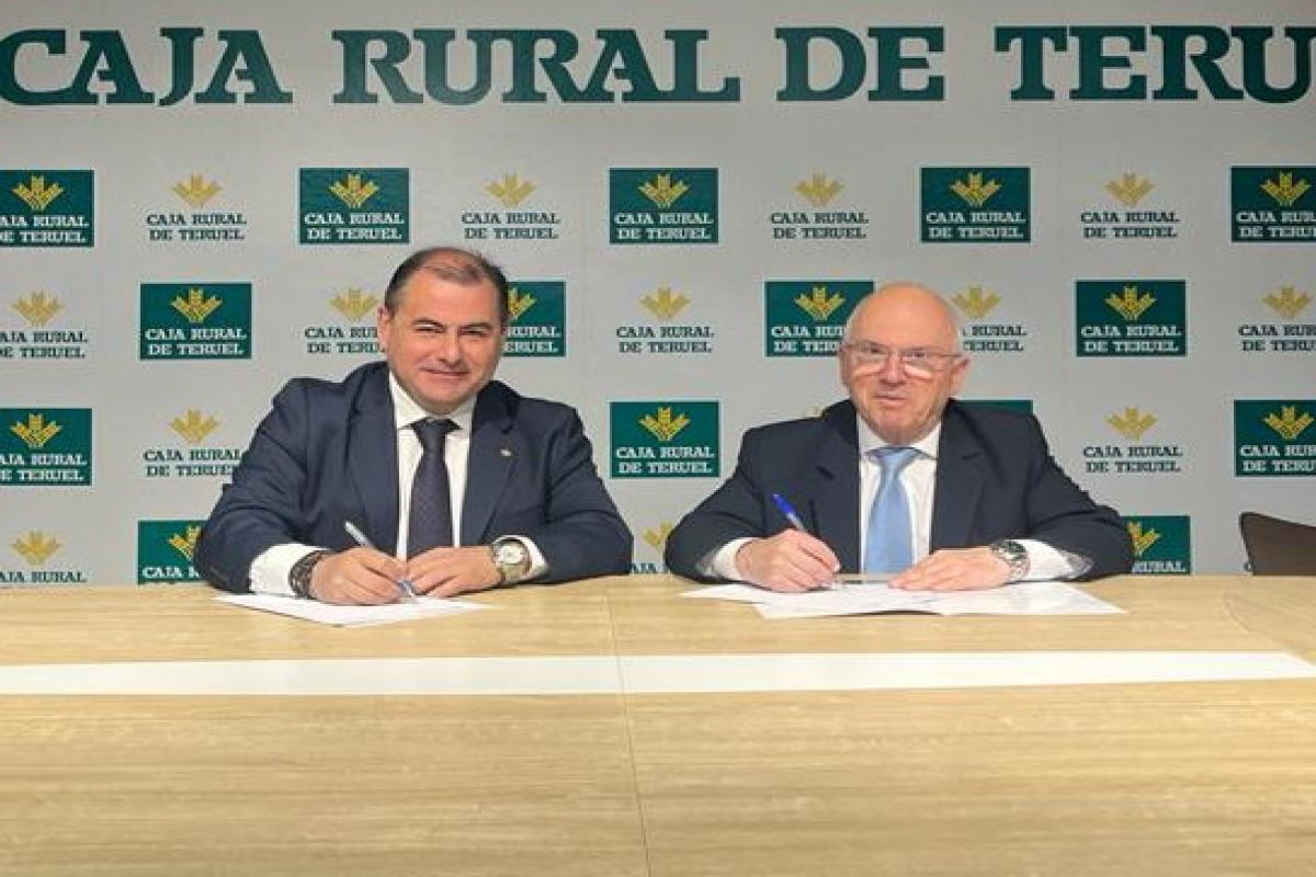 Caja Rural de Teruel y Avalia Aragón SGR avanzan en el apoyo al tejido empresarial con una nueva línea sostenible