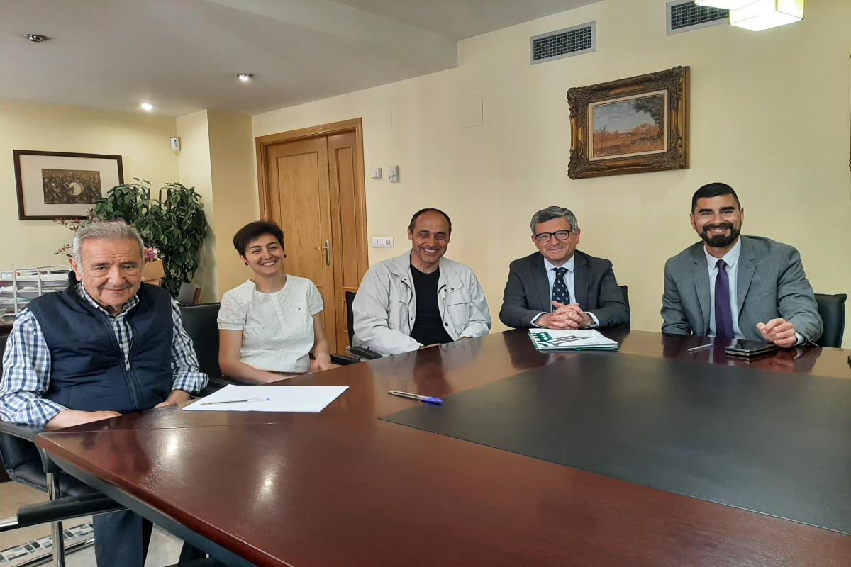 Caja Rural de Teruel financia el proyecto de modernización de regadíos de la Junta Central de Usuarios del Río Guadalope