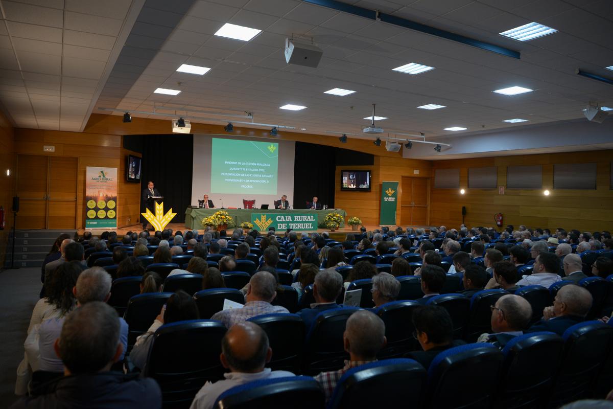 Caja Rural de Teruel celebra su Asamblea General presentado un beneficio antes de impuestos de 6,2 millones y reforzando el compromiso con sus socios y clientes