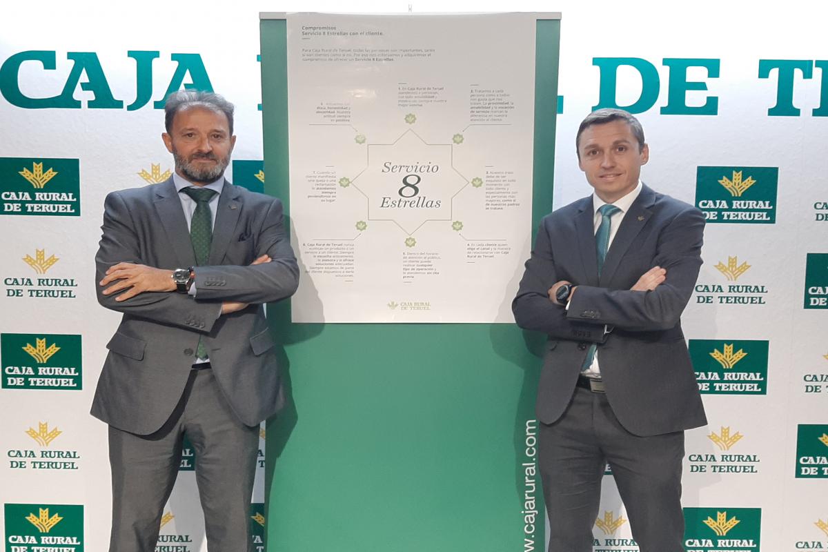 Caja Rural de Teruel muestra el compromiso con sus clientes con su Servicio 8 Estrellas