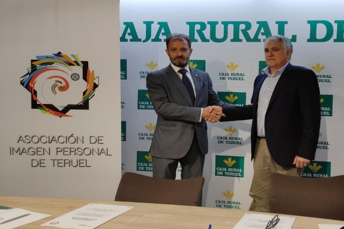 Caja Rural de Teruel y la Asociación de Imagen Personal de Teruel firman un nuevo convenio de colaboración