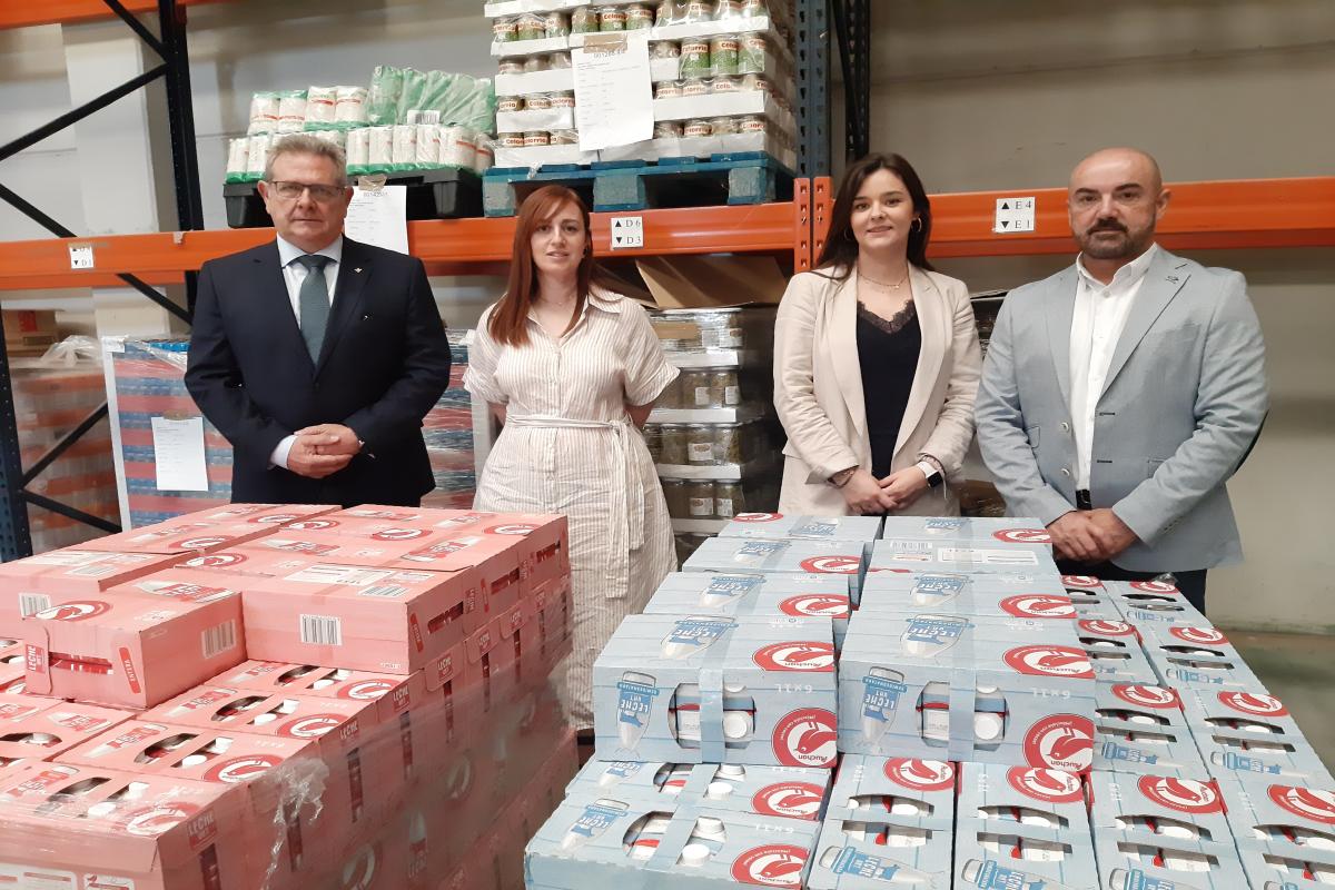 Caja Rural de Teruel colabora con el Banco de Alimentos de Teruel con 11.000 kg de alimentos