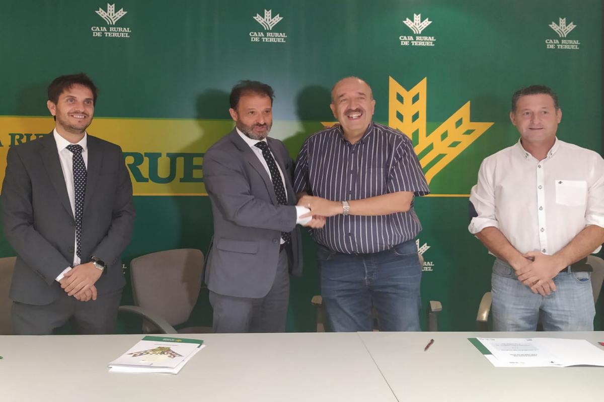 Caja Rural de Teruel renueva su colaboración con Feria de Calamocha