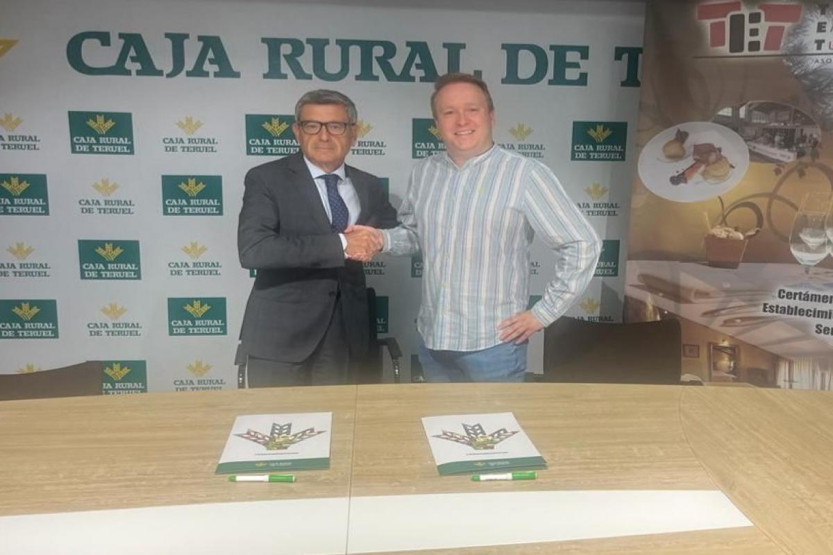 Caja Rural de Teruel y Teruel Empresarios Turísticos renuevan su convenio de colaboración