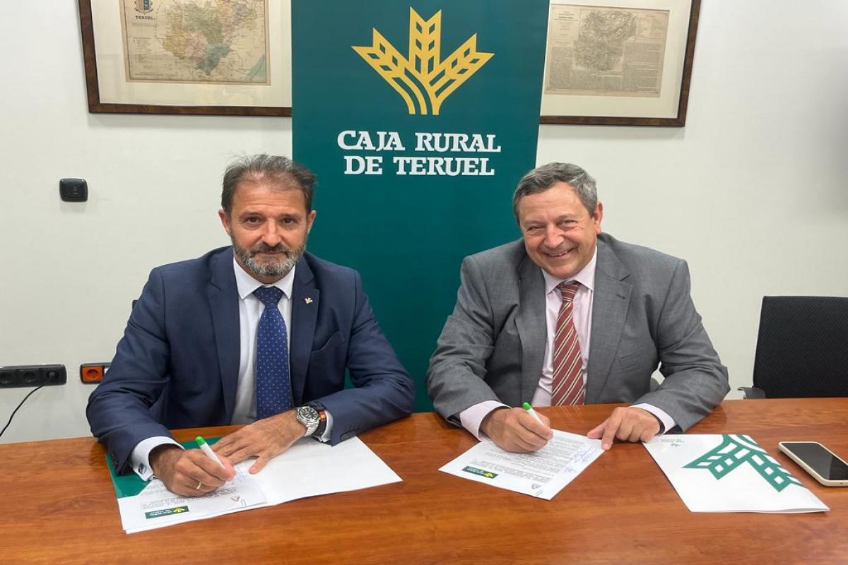 Caja Rural de Teruel renueva su colaboración con la Asociación Aragonesa de Delegados de Protección de Datos