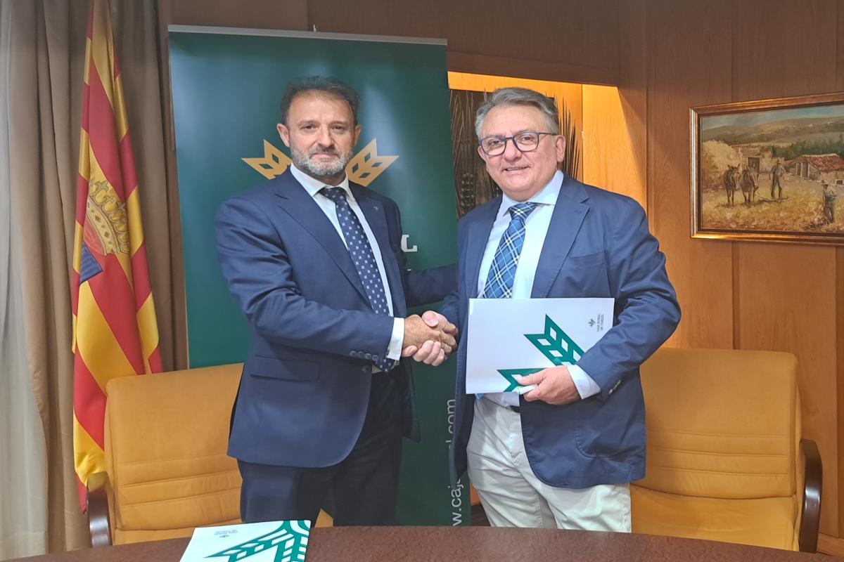 Caja Rural de Teruel y el Colegio Oficial de Médicos de Teruel renuevan su convenio de colaboración