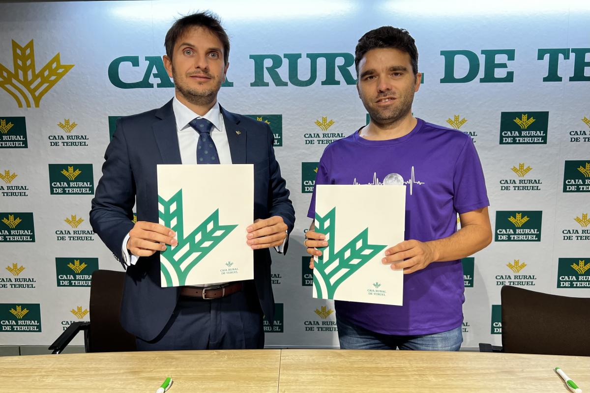 Caja Rural de Teruel renueva su patrocinio con el Club de Atletismo La Salle