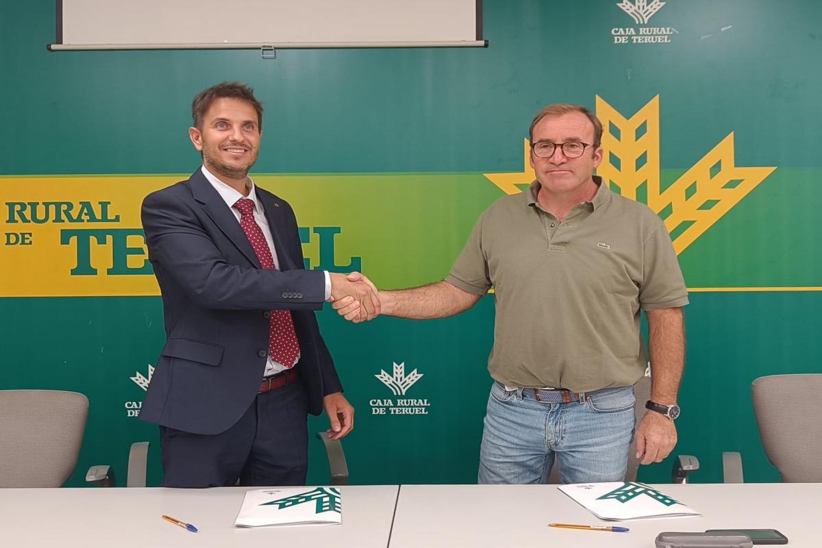 Caja Rural de Teruel renueva el convenio de colaboración con la Asociación de Comercio e Industria de Calamocha