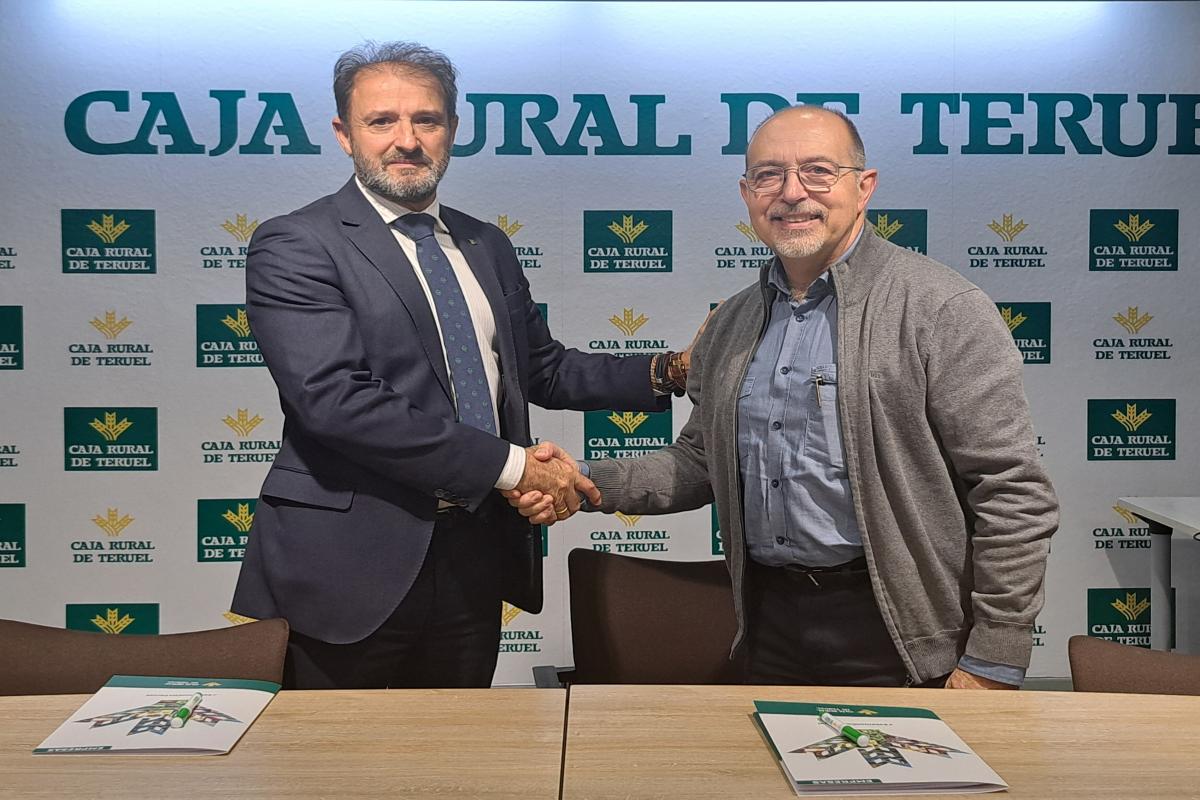 Caja Rural de Teruel colabora el Colegio Oficial de Aparejadores y Arquitectos Técnicos de Teruel