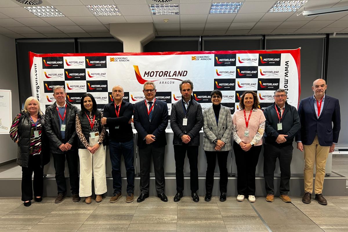 El Consejo Rector de Caja Rural de Teruel realizó su reunión del mes de febrero en MotorLand Aragón
