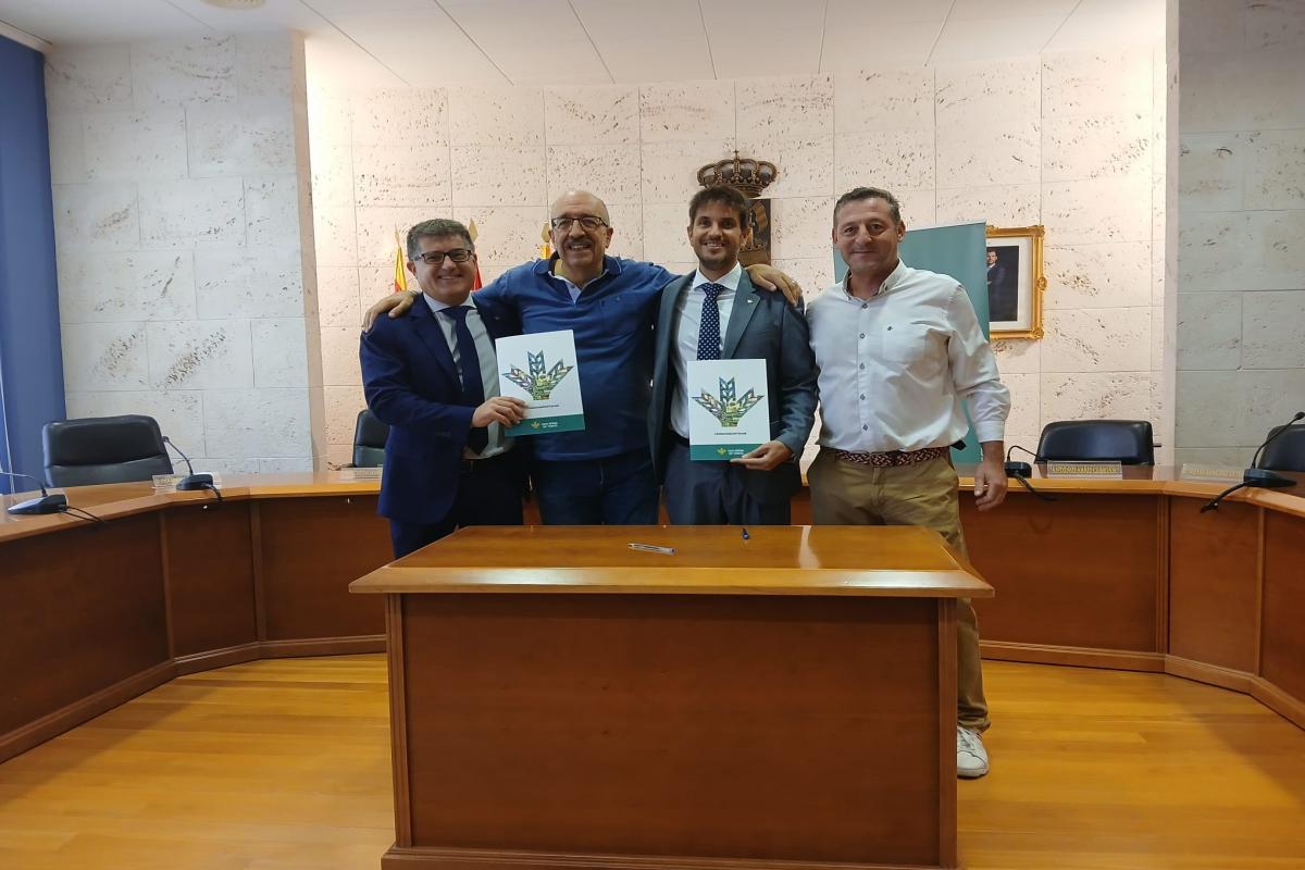 Caja Rural de Teruel renueva su convenio de colaboración con Feria de Calamocha