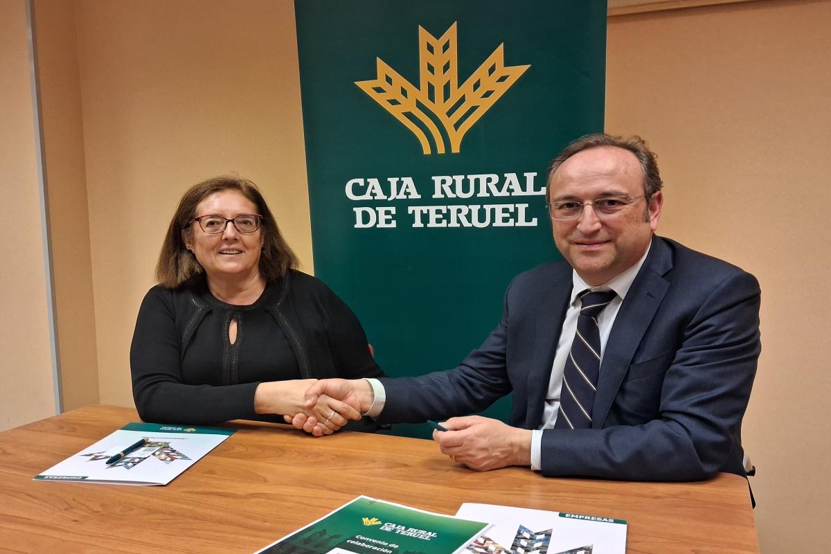 Caja Rural de Teruel renueva su convenio de colaboración con AFEDABA “Los Calatravos” 