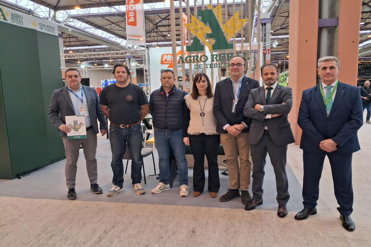Caja Rural de Teruel renueva su colaboración con los sindicados agrarios ASAJA, UAGA y UPA
