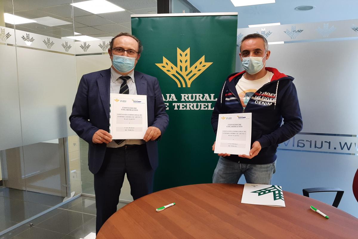 Caja Rural de Teruel colabora la Asociación Empresarial de Andorra