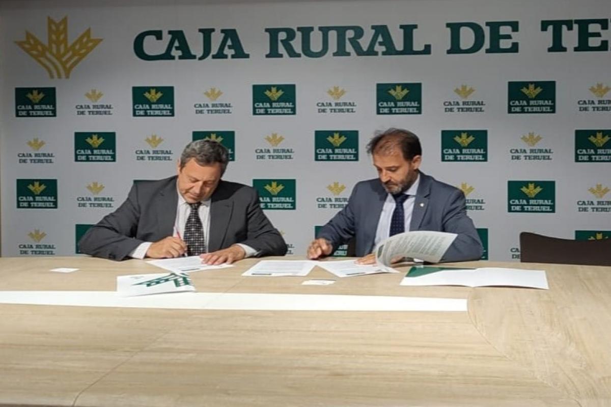 Caja Rural de Teruel firma un nuevo convenio de colaboración con la Asociación Aragonesa de Delegados de Protección de Datos