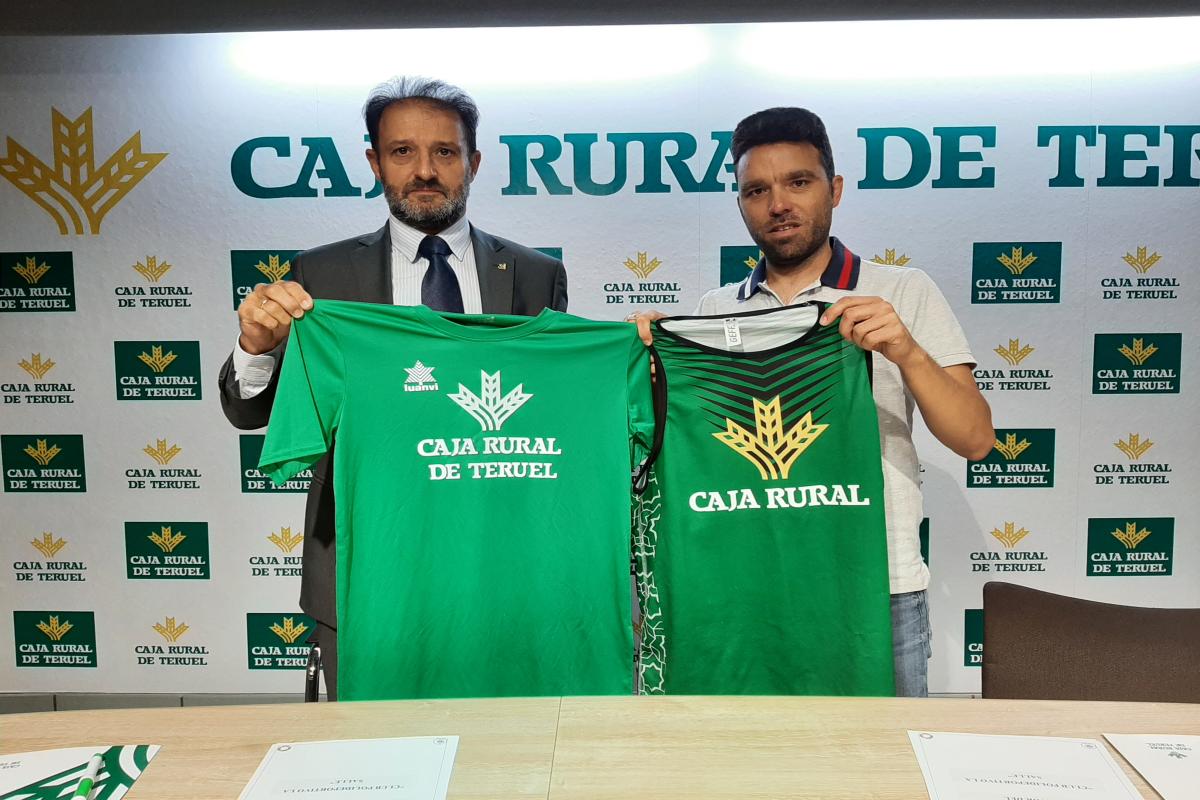 Caja Rural de Teruel renueva su patrocinio con el Club de Atletismo La Salle