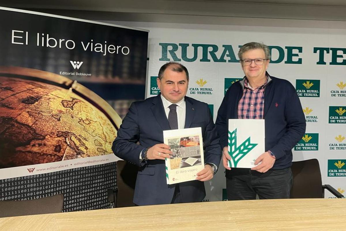 Caja Rural de Teruel colabora con el proyecto “El Libro Viajero”, que difundirá un evento emblemático turolense
