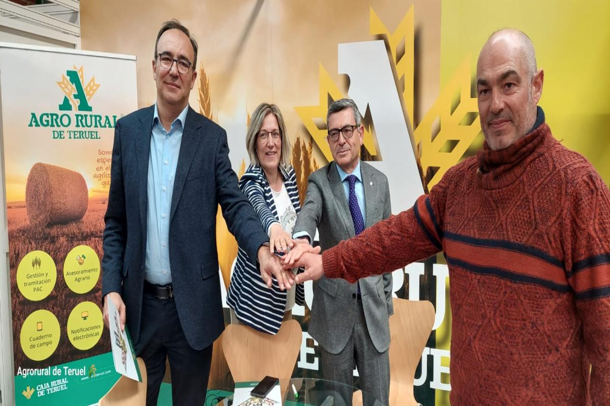 Caja Rural de Teruel colabora con los sindicados agrarios ASAJA, UAGA y UPA