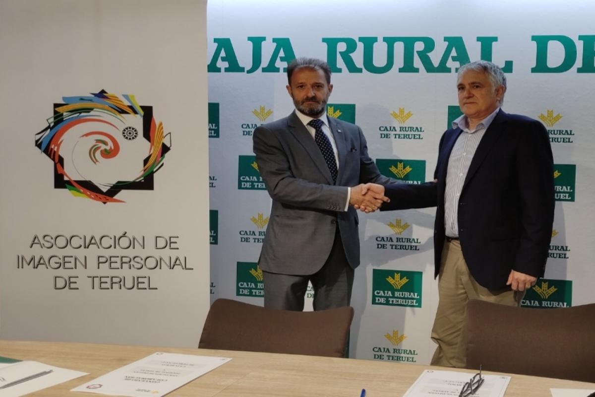 Caja Rural de Teruel y la Asociación de Imagen Personal de Teruel firman un nuevo convenio de colaboración