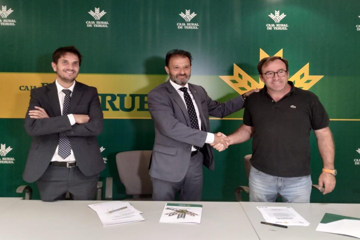 Caja Rural de Teruel renueva el convenio de colaboración con la Asociación de Comercio e Industria de Calamocha