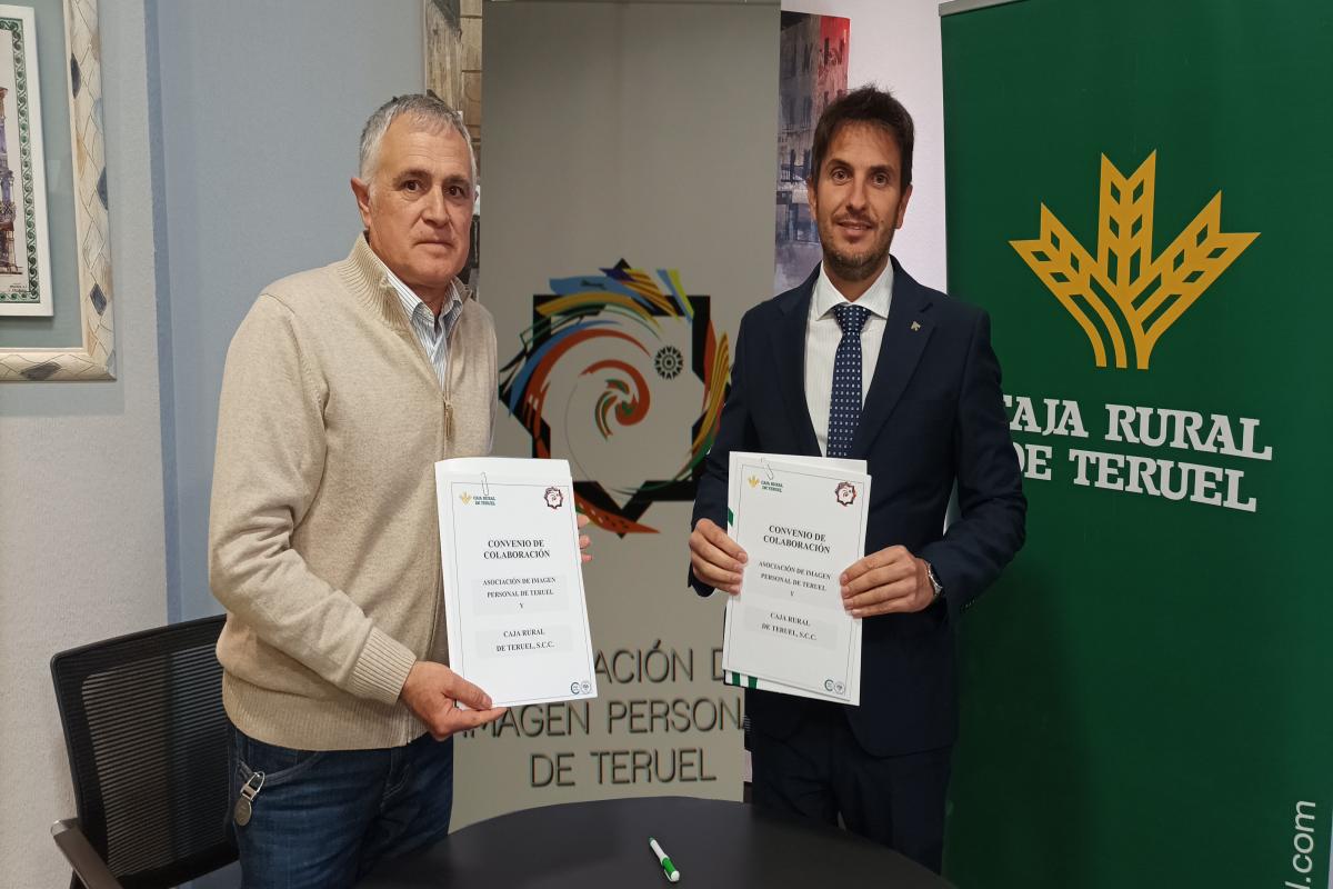 Caja Rural de Teruel y la Asociación de Imagen Personal de Teruel renuevan su convenio de colaboración