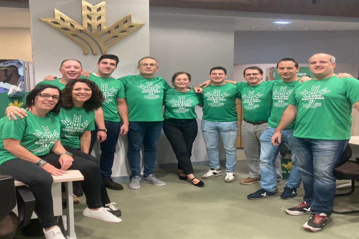 Caja Rural de Teruel y el resto de entidades del Grupo Caja Rural  celebran el Día Solidario en beneficio del derecho a la alimentación