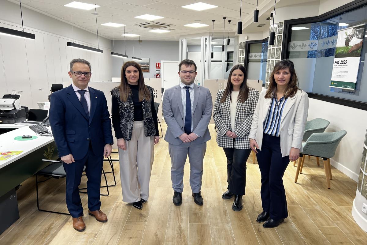 Caja Rural de Teruel renueva la imagen de una de sus oficinas de Alcañiz