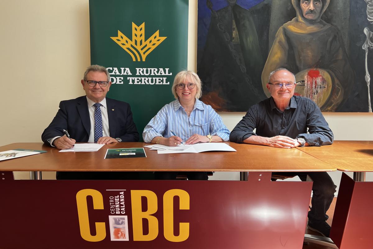 Caja Rural de Teruel colabora con la Fundación Centro Buñuel Calanda