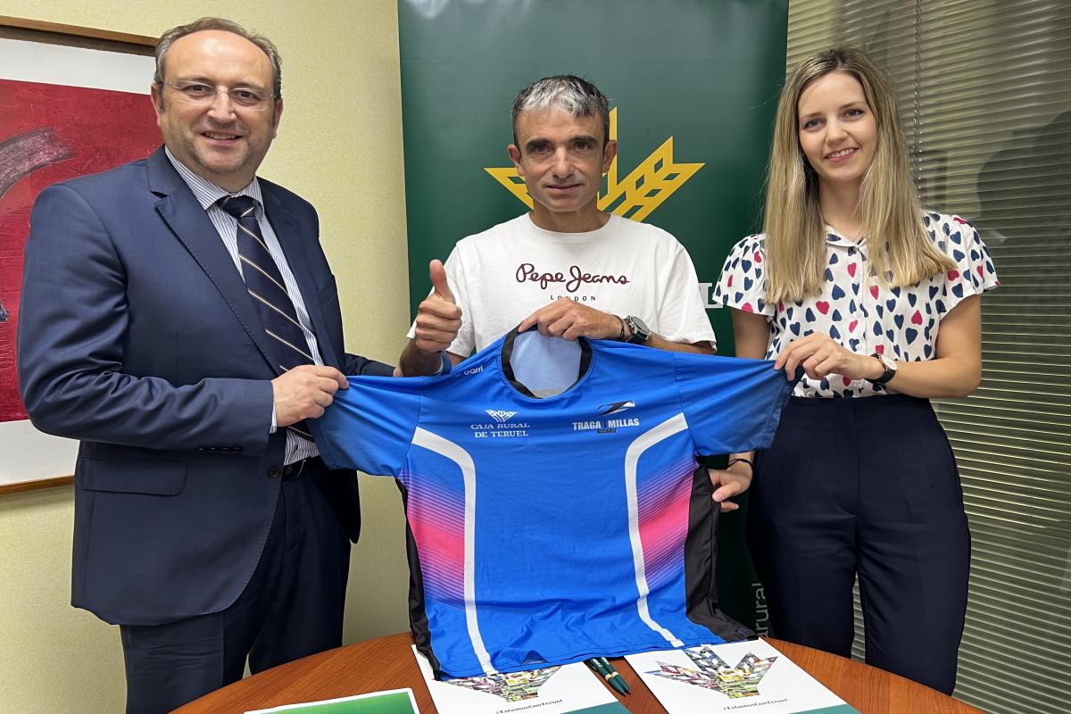 Caja Rural de Teruel continúa colaborando con el Club de Atletismo Tragamillas Alcañiz