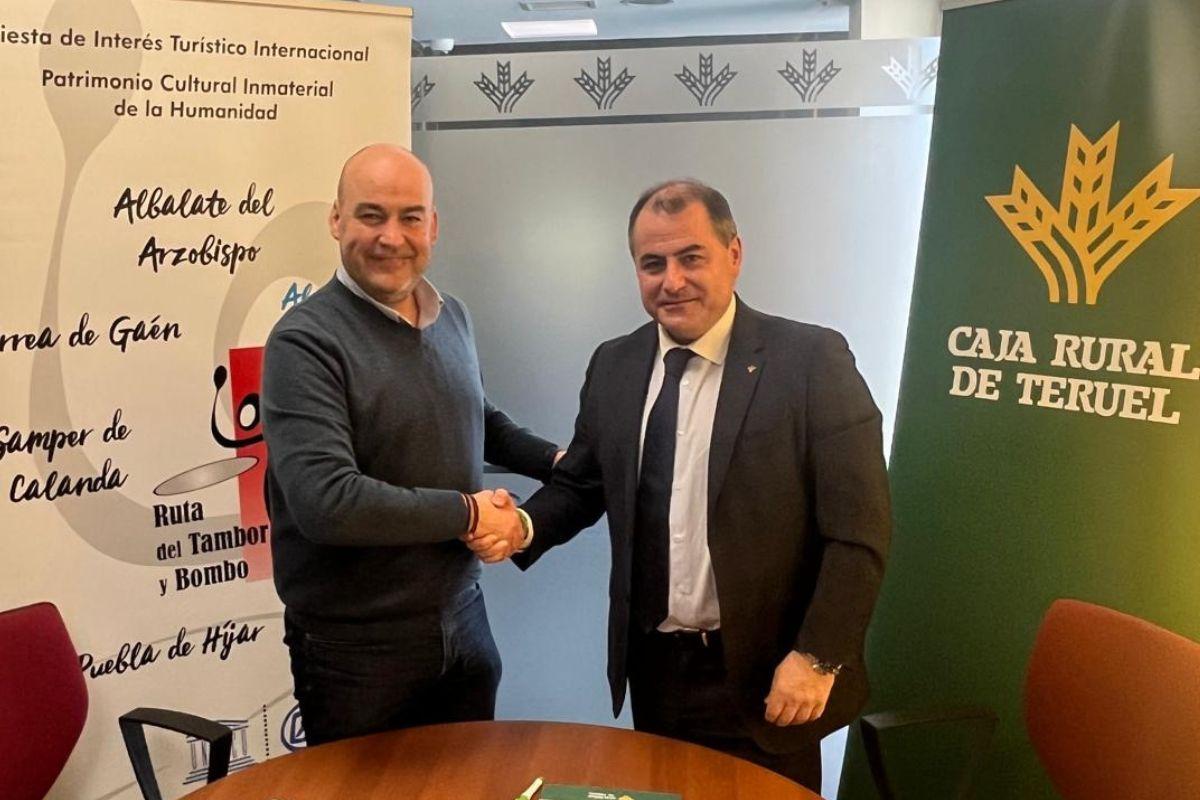 Caja Rural de Teruel colabora con la Ruta del Tambor y el Bombo