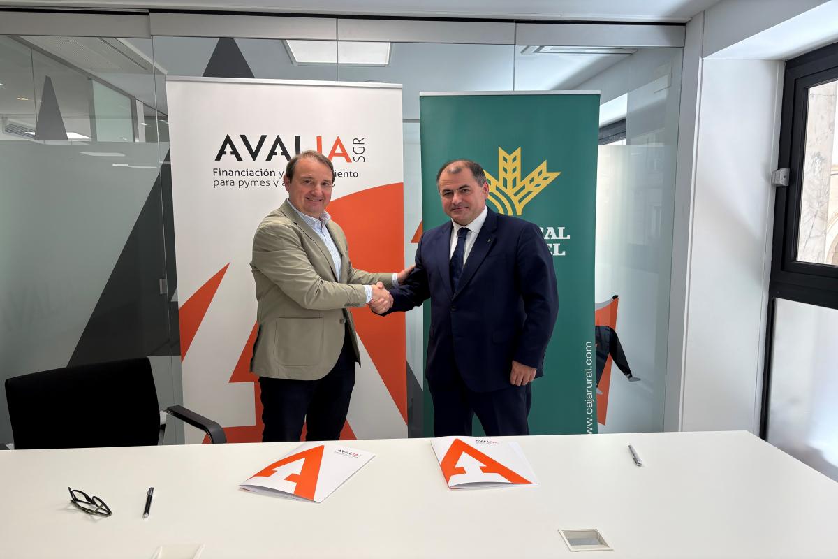 Caja Rural de Teruel y Avalia Aragón SGR avanzan en su compromiso con el desarrollo empresarial