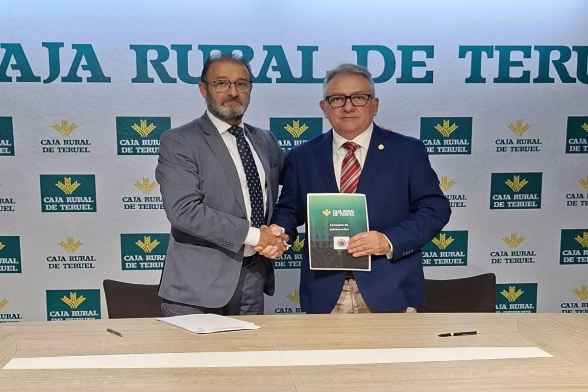 Caja Rural de Teruel reafirma su compromiso con el Colegio Oficial de Médicos de Teruel