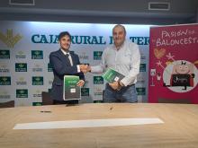 Caja Rural de Teruel renueva su colaboración con el Club de Baloncesto Anejas & IES Francés de Aranda