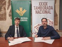 Caja Rural de Teruel colabora con las Jornadas Nacionales del Tambor y el Bombo de La Puebla de Híjar