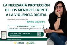 La protección de menores frente a la violencia digital centra una conferencia de Beatriz Izquierdo organizada por Caja Rural de Teruel y Fundación Térvalis